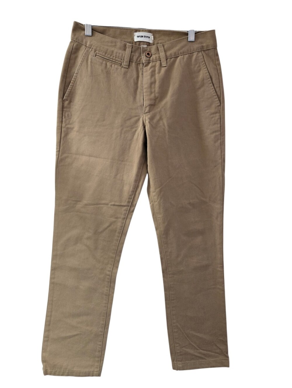 Huckberry Discontinued Taylor Stitch Slim Foundation Pant British Khaki Chino